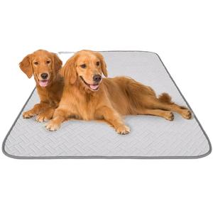 Luxuriöse Selbstkühlende Nylon+Polyester Atmungsaktive Hundedecke Waschbare Kühlende Schlafunterlage mit Einfarbigem Muster - Product Image 1
