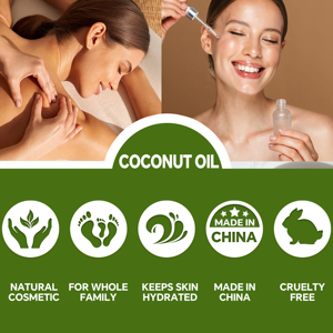 <span class=keywords><strong>Olio</strong></span> <span class=keywords><strong>di</strong></span> <span class=keywords><strong>Cocco</strong></span> 100% Naturale Biologico Vergine <span class=keywords><strong>Raffinato</strong></span> <span class=keywords><strong>di</strong></span> Grado Cosmetico all'Ingrosso, <span class=keywords><strong>Olio</strong></span> Vettore per Capelli e Massaggi - Product Image 4