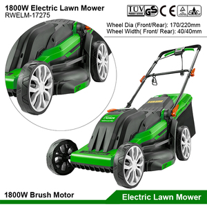 <span class=keywords><strong>Tagliaerba</strong></span> Elettrico 1800W, Attrezzo da Giardino per Taglio Erba, <span class=keywords><strong>Macchina</strong></span> Portatile a Spinta Manuale con Cavo - Product Image 6