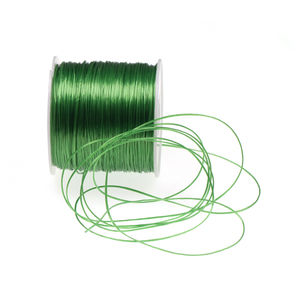 Material de atado de hilo elástico de gusano flexible de plástico para <span class=keywords><strong>ninfa</strong></span> y Streamer moscas Lago/Arroyo/Río diámetro de 50 m/rollo - Product Image 4