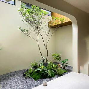 Escaparate DE PAISAJE DE MADERA borracha de caballo Artificial para interiores y exteriores, árboles banianos artificiales, paisaje de árbol decorativo - Product Image 3