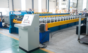 1450mm 1220mm 6 xương sườn 7 xương sườn tự động tấm hình thang máy tấm mái cuộn tạo thành máy cho thị trường Ấn Độ - Product Image 2