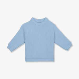 Suéter de punto para bebés, unisex, 100% algodón, ODM y OEM, cuello redondo, tejido por computadora, ecológico, fabricado en Vietnam. - Product Image 6