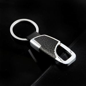 Custom Brand Logo Metal Pu Leather <b>Key</b> <b>Ring</b> Chain Keychain for <b>Car</b> Dealer Event Business Gift Promotional Keychains Carabiners - Product Image 3