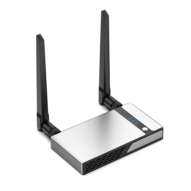 G50+R21 HDM Wireless 4K High-Definition Projector Point-to-Point Transmission Reception Plastic Laptop Connected Projector