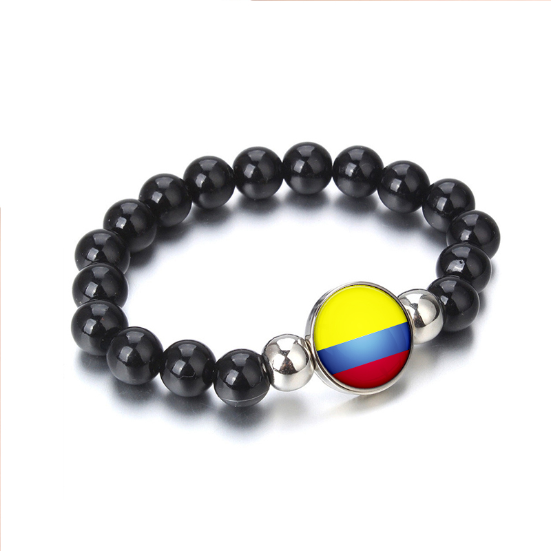 80 model Karibia Kolombia bendera peta klip dasi Lapel Pin cincin bros  kancing manset kalung gelang anting gantungan kunci Set perhiasan