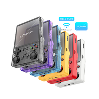 QBUY Meilleures ventes - Console de jeux rétro portable Linux ARKOS 2.0 R36S PLUS 4 pouces WIFI avec écran IPS - Lecteurs de jeux portables R36S
