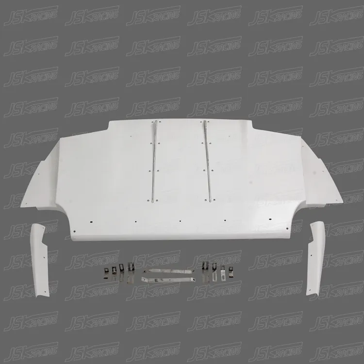 Labbro posteriore diffusore posteriore in vetro stile VAR FIEBR per SUBARU IMPREZA 10 GVF GVB STI dal 2008 al 2011