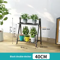 Rak Tanaman Minimalis Dekoratif Multi-Layer Ramah Lingkungan dari Logam untuk Dalam Ruangan, Model Berdiri, untuk Rumah