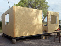 Panel de Pared OSB Ecológico Moderno de 50-150 mm con Núcleo Fenólico EPS/XPS, Ignífugo, Certificación CE/TUV para Construcción