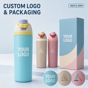 Wholesale Color Block 550ml Stainless Steel Water <b>Bottle</b> 304 Vacuum Insulated Thermos <b>Flask</b> Custom Logo Bulk Order OEM - Product Image 1
