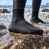 Chaussettes en néoprène de 3 mm pour volley-ball de plage, plongée, natation, surf, snorkeling, pêche, pêche à la ligne, kayak, rafting, bottes aquatiques unisexes