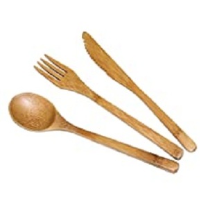 Cuchara de Madera para Cocina, Juego de Utensilios de Cocina con Soporte, Madera Natural, para Hotel o Restaurante - Product Image 4