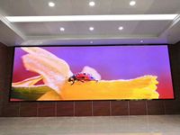 Module d'affichage LED à matrice de points RGB P2.5 pour intérieur, 128x64 points, mur vidéo, panneau d'affichage LED fixe