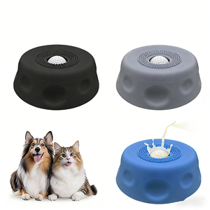 Cuencos de Alimentación Lenta para Perros al por Mayor, Antideslizantes, con Bola Integrada para Lamer, Juguete para Cachorros, para Razas Grandes, Medianas y Pequeñas - Product Image 1