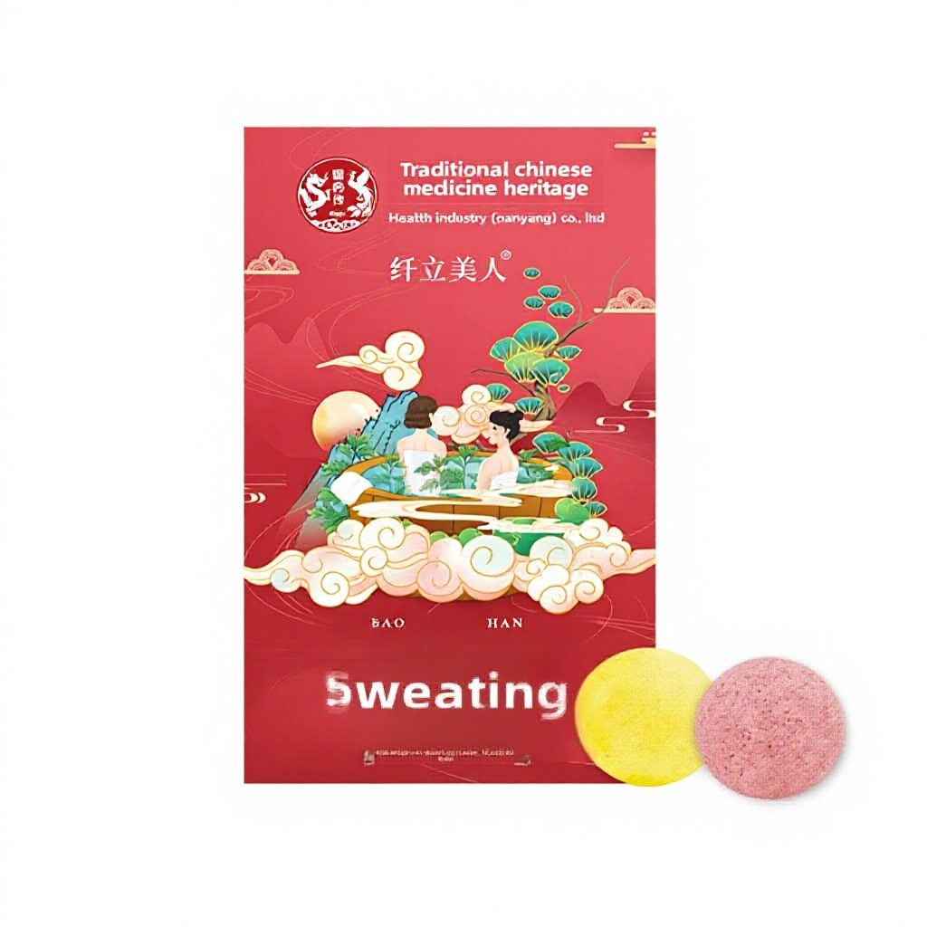 Chinese Medicine Heritage Foot Bath Pill Wormwood Essential Oil Tablets-Nanyang Origin PJW Model Home Use Wholesale