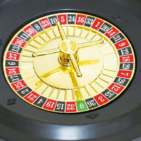 EASTOMMY Table de roulette de casino en plastique de vente chaude de ET-105095, jeu de poker pour faire pivoter le jeu