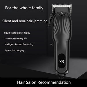 DOODAプロマニュアルトリミングヘアマシン,理髪店グルーミング用ワイヤレスヘアクリッパー - Product Image 2