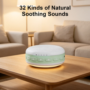 Máquina de Terapia del Sueño Momcare con 32 Sonidos Relajantes, Carga Inalámbrica Tipo-C, Luz Nocturna Colorida <span class=keywords><strong>para</strong></span> la Habitación del Bebé - Product Image 4