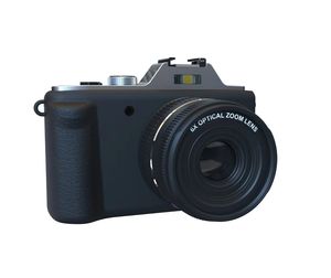 Cámara Digital de Alta Gama con Zoom Óptico Real de 6X, Resolución de 2.7K, Antivibración, Pantalla IPS de 3.0'', Sensor CMOS, Captura de Video, Tarjeta SD - Product Image 1