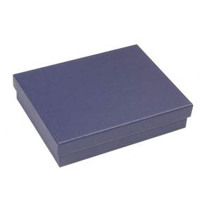 Blue Satin <b>Storage</b> <b>Box</b> 160X130X55 Mm Decorative Gift Container - Product Image 3