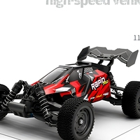 Радиоуправляемая машинка-багги 4WD с бесщеточным двигателем, 70 км/ч, масштаб 1:16, внедорожный монстр-трак для взрослых любителей, готов к использованию