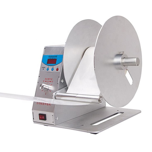 Simple Operation for Automatic Label Rewinder Barcode Two-way Rewinding Machine 110V-240V