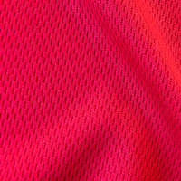 Malla de punto Birdseye multicolor de 140 g/m², material 100% poliéster 75D/72F, tela de malla ojo de pájaro para camisetas de fútbol y polos.
