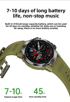Reloj Inteligente AMOLED al por Mayor, Reloj Deportivo para Hombre con Llamadas Bluetooth, Pantalla de 1.43 Pulgadas, Resistente al Agua IP68, HK87 NFC
