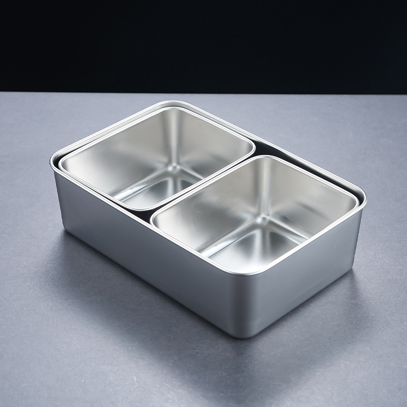 Silver set of serving dishes