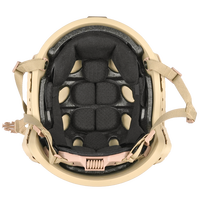 Casque de protection tactique haute performance FAST SF en UHMWPE/Aramide/Kevlar