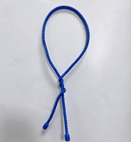 LMG 24in (610mm) Attaches torsadées en caoutchouc de silicone réutilisables Attache de câble pliable tout usage pour câbles électriques industriels