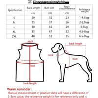 Nouvelle conception de vêtements pour animaux de compagnie, vêtements d'automne et d'hiver, manteau pour chien imperméable à l'eau, doublure en polaire double face