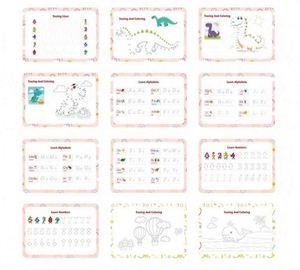 Libro de Actividades para Niños, Educación Temprana, Desarrollo Cognitivo, Libro Sensorial para Despegar y Pegar - Product Image 3