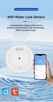 Détecteur de fuite d'eau et de débordement intelligent WIFI/ZIGBEE PGST OEM ODM pour la maison, le sous-sol, la pompe de puisard