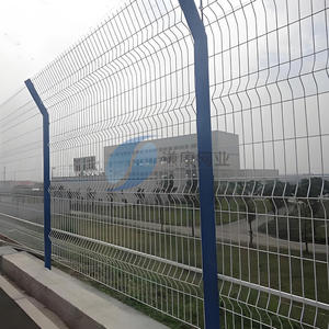 Valla 3D Triangular Set Arm Pvc Pats Lado del agua Rectángulo Fijación <span class=keywords><strong>de</strong></span> hormigón gris 50*200mm Jardín Hierro 4X8 Valla 3D - Product Image 5