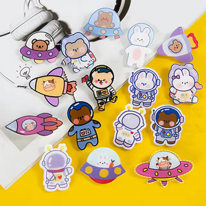 Pin de acrílico personalizado, logotipo impreso personalizado, nombre de Anime de dibujos animados, Pin de pelo de acrílico personalizado, Pin de insignia de acrílico <span class=keywords><strong>con</strong></span> imán - Product Image 6