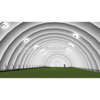 Hangar d'aviation gonflable géant pour l'entretien et le stockage des avions