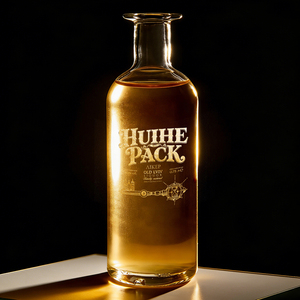 Vente directe usine – Bouteille en verre clair Oslo Apothek 50cl, 70cl, 75cl pour Gin, Whisky, Tequila, <span class=keywords><strong>Rhum</strong></span> avec finition Carnette - Product Image 6
