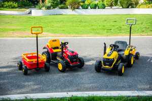 Trattore Elettrico a Pedali WQL di Grande Successo con Materiale in PP Batteria 12V 4.5 e 6 Ruote Adatto a <span class=keywords><strong>Bambini</strong></span> Unisex da 2 a 7 Anni - Product Image 5
