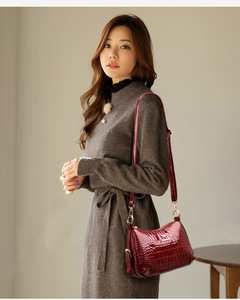 Pattern Tote <b>Bag</b> Fashion New Quality Pu <b>Leather</b> Women'S Designer Handbags Vintage Luxury Shoulder Messenger <b>Bag</b> - Product Image 2