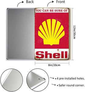 Letreros Metálicos Vintage, Letreros Retro para Garaje y Decoración de Pared de <span class=keywords><strong>Gasolinera</strong></span> para Cuarto de Hombre - 8x12 Pulgadas, Tienda de Autos Antiguos - Product Image 2