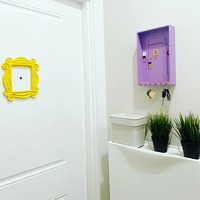 Porte-clés mural tendance pour la maison, boîte à bijoux, décoration intérieure, porte-clés mural