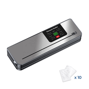 65kPa 50W 30cm Seal 4L/min 2000mAh Touch Screen Bag Cutter Wet Dry Kitchen Food Storage Food Vacuum Sealer Machine - Product Image 1