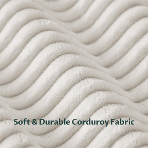 <span class=keywords><strong>Canapé</strong></span>-lit moderne <span class=keywords><strong>en</strong></span> velours côtelé, sans armature, avec accoudoir unique, <span class=keywords><strong>en</strong></span> <span class=keywords><strong>mousse</strong></span> compressée, pour salon, aucun assemblage requis - Product Image 3