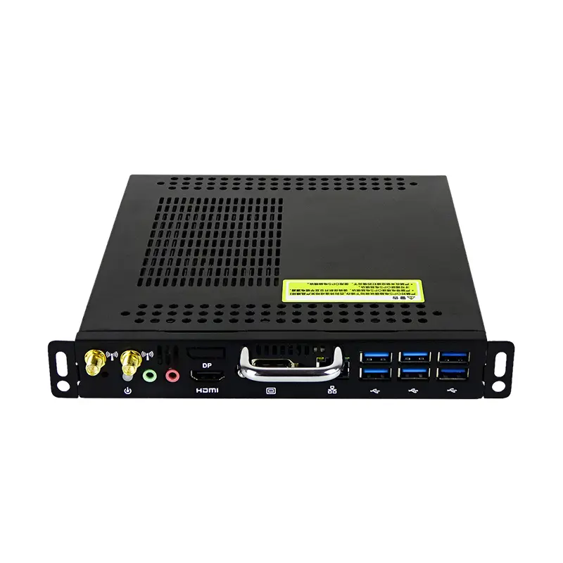 Hot Sale I3 I5 I7 7300H Barebone DDR4 MSATA WIFI RJ45 HD-MI VGA Industrial Mini Pc OPS Computer