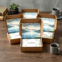 Boîte d'emballage pour boulangerie avec logo/taille/couleur/design personnalisé imprimé, boîte en papier pour biscuits
