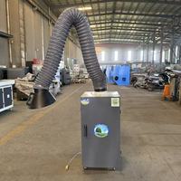 Extracteur de fumées de soudage industriel avec filtre HEPA, filtration à 99,97 % pour le soudage MIG/TIG