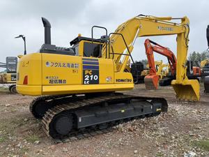 Excavatrice sur chenilles hydraulique d'occasion Komatsu PC210LC de haute qualité, 21 tonnes, PC210 210-7 210-8, excavatrices d'occasion - Product Image 2