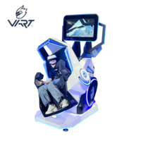 Juego De simulación De conducción para niños, máquina De monedas Vr 360, equipos Vr, montaña rusa, en venta